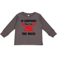 thumbnail image 3 of Inktastic My Grandparents Love Me Boys or Girls Long Sleeve Toddler T-Shirt, 3 of 5