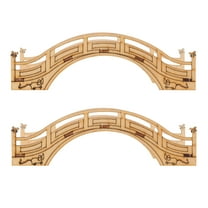 TINKSKY Ladder Hamster Wooden Bridge Climbing Bird Rat Perch Cage Mouse Rest Parrot Toys House Small Suspension Rodents Chew