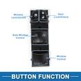 thumbnail image 3 of Interruptor de ventana eléctrica lateral delantero Unique Bargains para Nissan Altima 2013-2014-2018 No.254013TA4A, 3 of 7