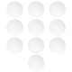 thumbnail image 1 of Tope de manija de puerta de silicona, 10 unidades, protector anticolisión, autoadhesivo (blanco), 1 of 14