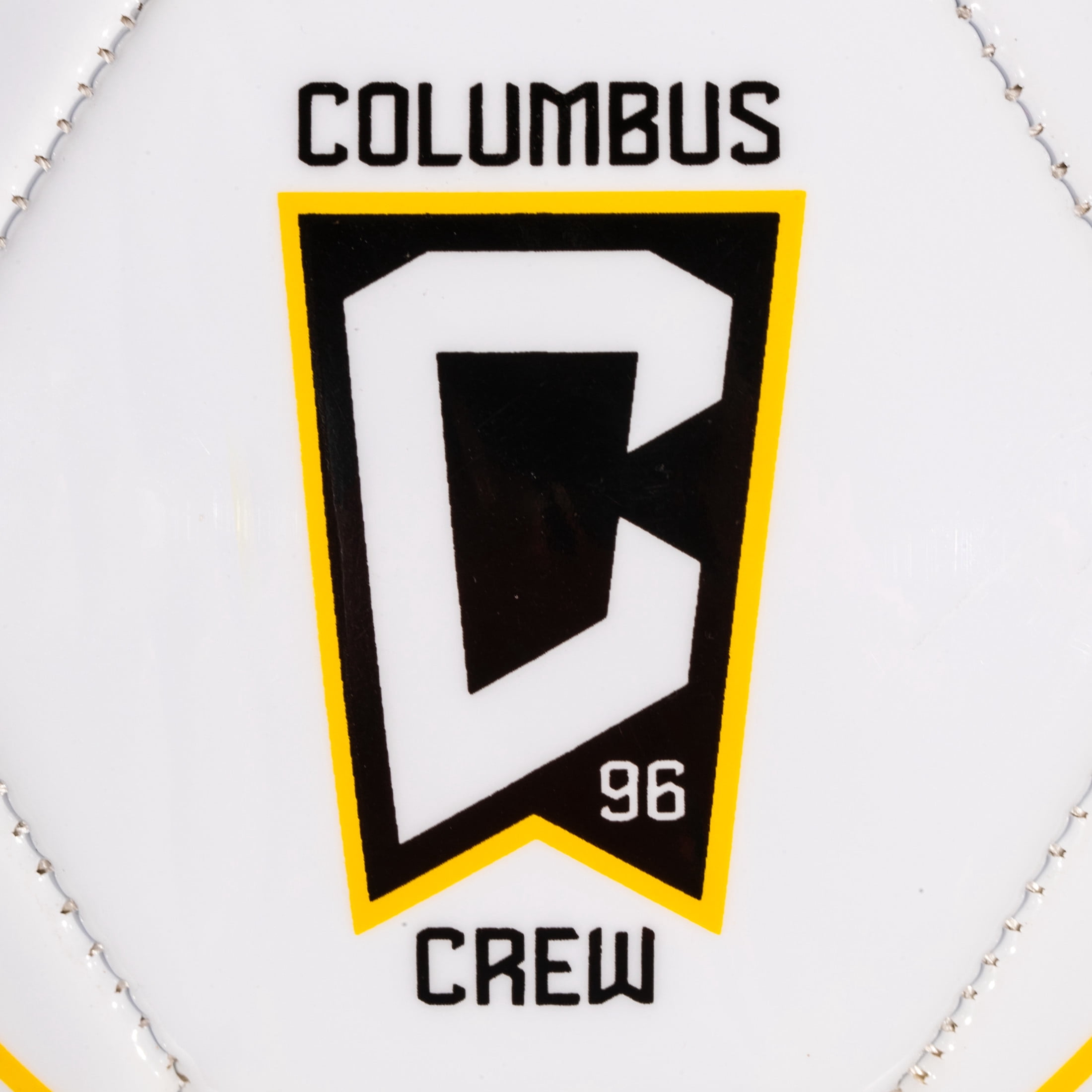 Franklin Sports MLS Columbus Crew SC Soccer Ball - Official Size 5 Soccer Ball - Regulation Size + Weight Soccer Ball for Kids + Adults - Boys + Girls Soccer Ball - Air Pump Included