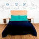 thumbnail image 3 of EDREDON C/ FUNDA MAT TURQUESA / AZUL MARINO DECORATIVA 2 VISTAS MAT Spring Air Reversible, 3 of 4