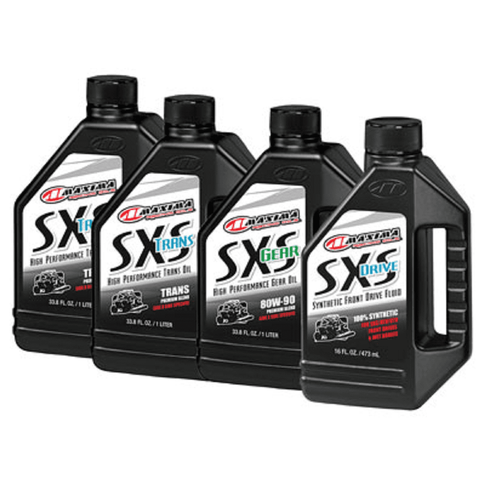 Drivetrain Oil Change Kit with Maxima Oil Compatible With Polaris