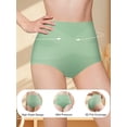 thumbnail image 3 of Ropa interior QUASTI para mujer, cintura alta, control de barriga, paquete de 4, 3 of 7