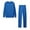 Blue, variant on POIUYTR 2 Piece Sweatsuit Outfits for Women Casual Loose Long Sleeve Crewneck Sweatshirt Top and Sweatpants Sets Fashion Lounge Sport Suit 2024 Fall