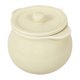 thumbnail image 1 of Lard Keeper with Spoon 1Set Light Yellow Ceramic Jars with Lids for Storage, Elegant Table Decor, 1 of 5