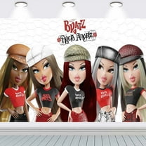 bratz Backdrop Banner Party Supplies Poster Movie Theme Background for Photography Birthday Decorations