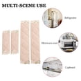 thumbnail image 4 of Weiweiguan 4pcs Refrigerator Door Handle Cover Kitchen Appliance Flower Pattern Knob Cover, 4 of 6