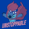 thumbnail image 2 of Toddler's Lilo & Stitch Unstoppable Funny Stitch  Graphic Tee Royal Blue 4T, 2 of 3