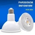 thumbnail image 3 of 9W/15W/18W AC85-265V E27 LED PAR20 PAR30 PAR38 Bulb Not Dimmed, 3 of 7