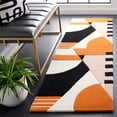 thumbnail image 2 of SAFAVIEH Rodeo Drive Kenneth Abstract Runner Rug, Ivory/Rust, 2'3" x 8', 2 of 11