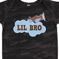 thumbnail image 4 of Inktastic Lil Bro Airplane Boys Pilot Brother Boys Baby Bodysuit, 4 of 5