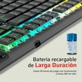 thumbnail image 3 of Teclado Gamer Mecanico BALAM RUSH DOMINATE EXPERT GK979I Switch Red Inalambrico USB 2.4 GHz + BT 5.0 RGB, 3 of 6