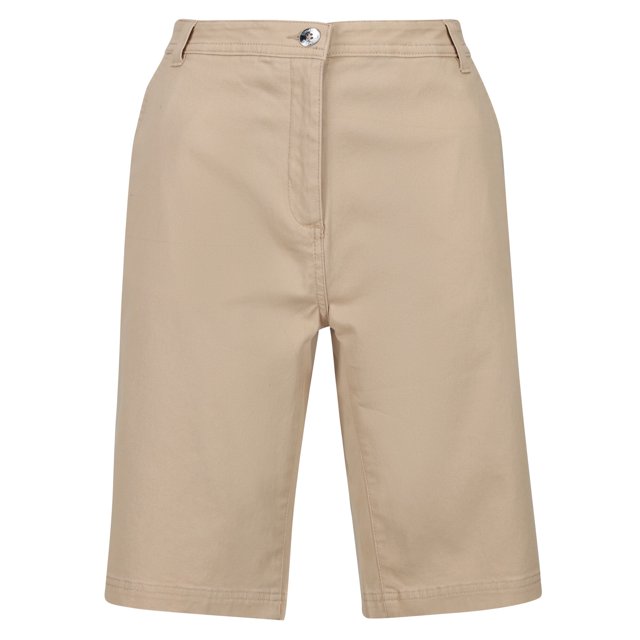 Regatta - Pantalones Cortos Casuales Bayla para Mujer (Sésamo)