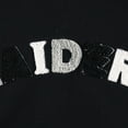 thumbnail image 4 of Women's The Wild Collective Black Las Vegas Raiders Cropped Pullover Hoodie, 4 of 4