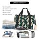 thumbnail image 5 of Fotbe Flying Swans Bolsa de Viaje con Estampado, Bolsa de Fin de Semana para Mujer con Compartimento para Zapatos, Bolsa de Gimnasio con Bolsillo Húmedo, 5 of 7