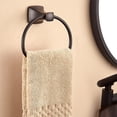 thumbnail image 2 of Bronze Towel Holder, Oil Rubbed Bathroom Towel Ring, Wall Mounted Farmhouse Rustic ORB, 2 of 4