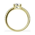thumbnail image 2 of Unique Moments 1.50 ct Lab Grown Round Cut Diamond Engagement Solitaire Ring 14K Yellow Gold, 2 of 6