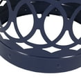 thumbnail image 6 of Holt Metal Outdoor Side Tables, Set of 2, Navy Blue, 6 of 7