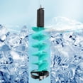 thumbnail image 1 of Ice Drill Auger, 8 Inch Wide Application  Tensile Diggers Auger Drill Bit  for Thick Ice, 1 of 7