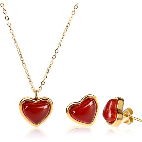 Necklace and Earring Sets for Women Jewelry Set Valentines Day Gifts for Women[k046]