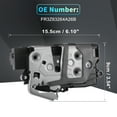 thumbnail image 4 of Actuador de motor de bloqueo de puerta eléctrica del lado derecho delantero único para Ford Mustang 2016-2019 No.FR3Z63264A26B Negro, 4 of 7