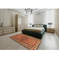 thumbnail image 5 of Ahgly Company Machine Washable Indoor Rectangle Traditional Tomato Red Area Rugs, 2' x 3', 5 of 7