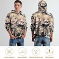 thumbnail image 3 of Himiko Toga Hoodie 3D Print Pullover Hooded Long Sleeve Sweatshirts Tops Blouse with Pocket for Mens Womens, 3 of 6