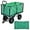 Green, variant on YAFF Cart Liner, Foldable Lining Cloth Bag with Snaps, Waterproof Garden Cart/Carts Wagons/Trolley Cart Inner Bag for Garden, Yard, Farm, Lawn,31.9" L x 16.1" W x 15.7" H - Black