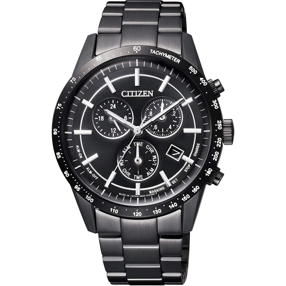 all black citizen watch men's