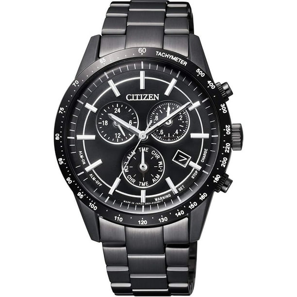 citizen eco drive black face