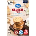 thumbnail image 1 of Biscuits sandwichs crème à la vanille sans gluten Great Value, 1 of 5