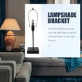 thumbnail image 6 of FELTECHELECTR Lamp Shade Bracket Replacement Lamp Hardware Kit 1 Set 12.38X4.64X0.94in, 6 of 6
