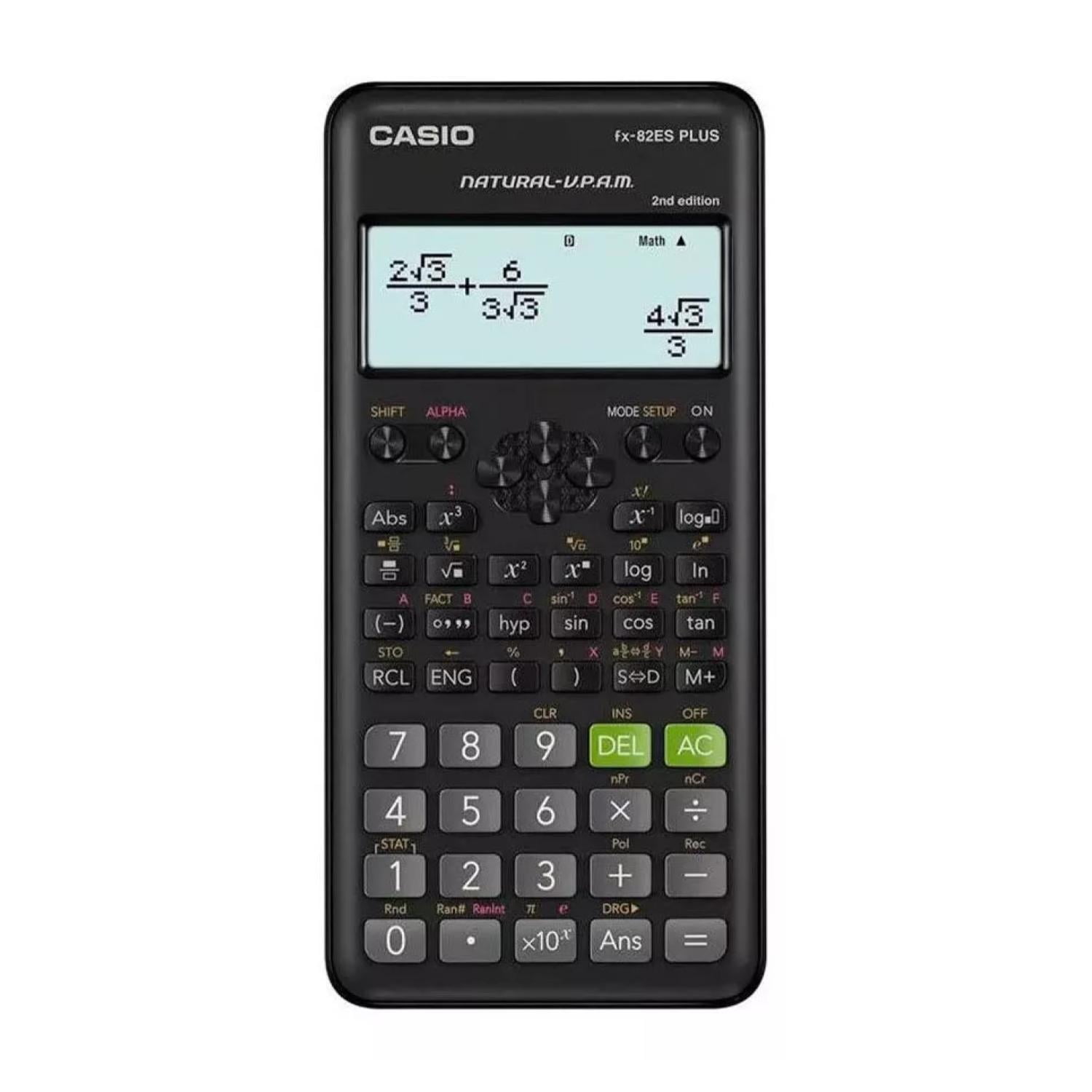Calculadora Cientifica 252 Funciones Negro Fx-82Es Plus Casio