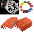 thumbnail image 3 of BFY 42054-05 Front Brake Caliper Screen Inserts Motorcycle Accessories Mesh Front Caliper Cover Red 2pcs for HARLEY-DAVIDSON V-Rod 2006-2019, Touring 2008-2019, 3 of 5
