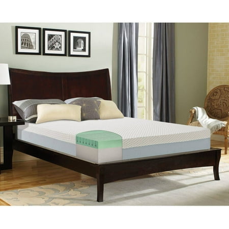 Contura 9" 1000 Firm Latex Foam Mattress Bed - Walmart.com