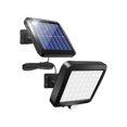 thumbnail image 1 of Fresh Fab Finds FFF-GPCT3208 56 LEDs Outdoor Solar Security Light Flood Light Wall Solar Lamp Motion Sensor Solar Light LED Garden Path Garage Light, Black, 1 of 1
