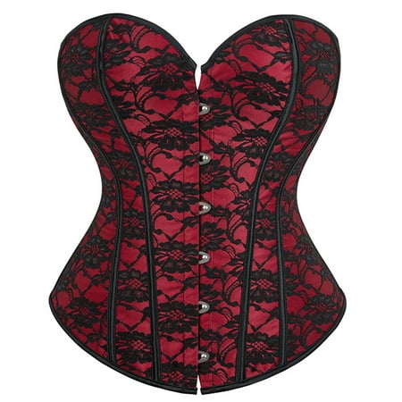 

huanledash Waist Cincher Renaissance High Waist Backless Sleeveless Bandage Royal Style Lace Up Front Closure Adjustable Waist Bustiers for Dating