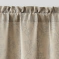 thumbnail image 2 of VCNY Home Carmen Beige Floral Rod Pocket Blackout Curtain Panel, 52" x 84", 2 of 5