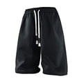 thumbnail image 5 of IhhxPro Men's Casual Shorts with Pockets Elastic Waist Board Men Quick Dry Swim Trunks Lightweight Loose Fit Summer Beach Activewear M-5XL, 5 of 6