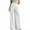 White, variant on Wiicoznt Wide Leg Pants for Women High Waist Solid Color Palazzo Women's Pants with Pockets Casual Loose Dress Pants for Holiday