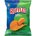 thumbnail image 2 of Ruffles Potato Chips Queso Cheese Flavored, 2.25 oz Bag, 2 of 4