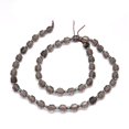 thumbnail image 2 of Natural Smoky Quartz Beads Strands with Seed Beads Faceted Bicone Double Terminated Point Beads 5~7x6mm Hole: 0.8mm about 48pcs/strand 15.55 inch(39.5cm), 2 of 3