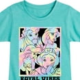 thumbnail image 3 of Disney Princess - Royal Vibes - Toddler & Youth Girls Short Sleeve Graphic T-Shirt, 3 of 5