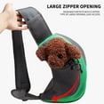 thumbnail image 4 of Pet Outing Shoulder Bag Dog Sling Carrier Breathable Mesh Hands-Free Crossbody Bag Dog Slings for Small Dogs Cat Rabbit Outdoor Travel, 4 of 10