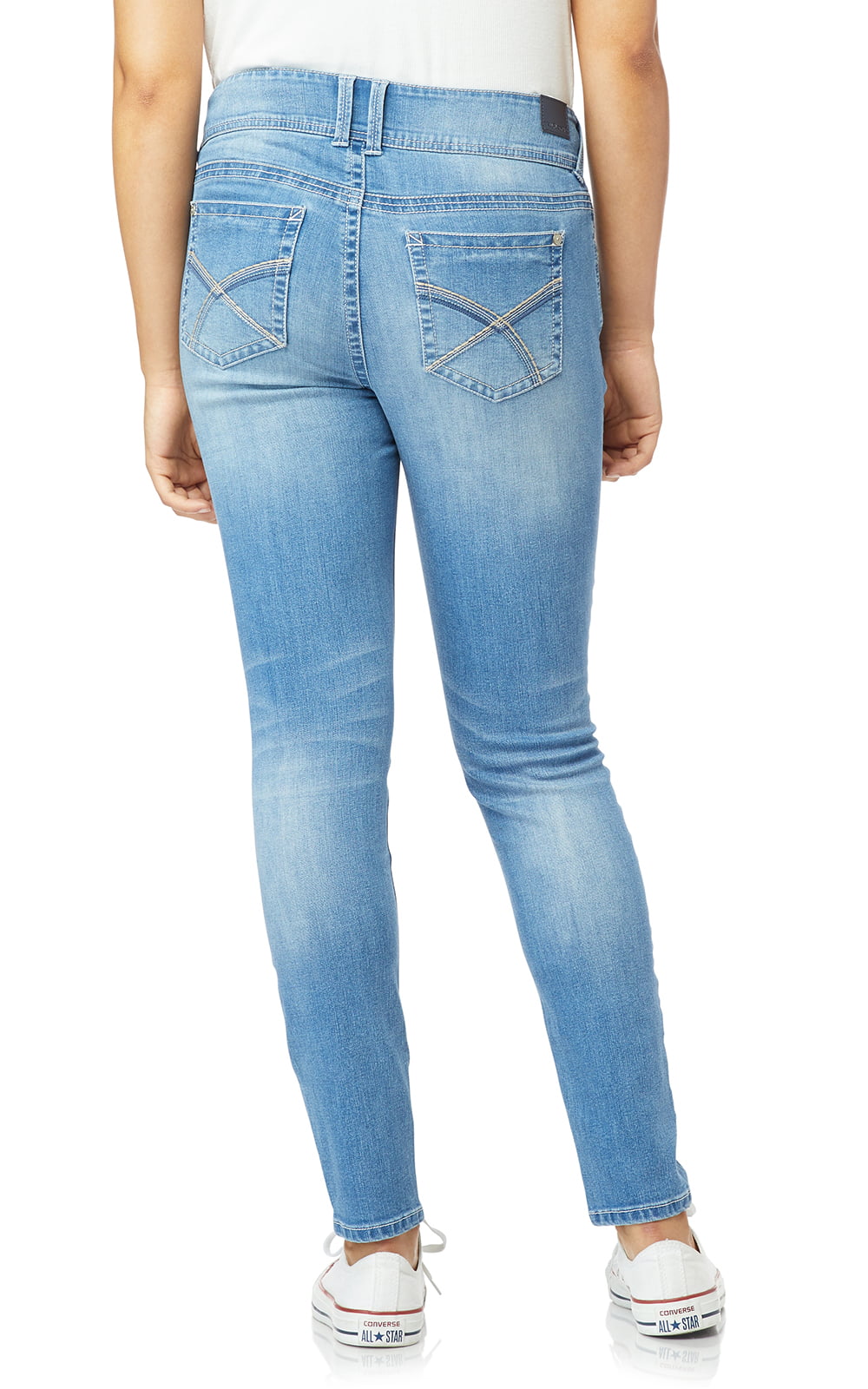 Super Stretch Denim Skinny Jeans Size: 7-16 WallFlower Girls’ Jeans 