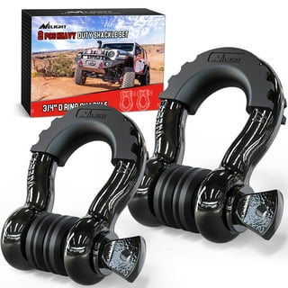 Tactical Recovery Equipment TRE-SS-BK 10 Diameter Soft Black Shackle 30000 lb. Capacity by Lift Kits 4 Less