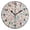 Black, variant on 9.84in Colorful Art Clocks PVC Canvas Wall and Table Clock with Canvas Texture, Black or Gold Hands