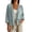 a01Gray, variant on Yyeselk Women's 3/4 Sleeve Cotton Linen Cardigan Button Down Open Front Lightweight Casual Baggy Cardigans Dark Gray M