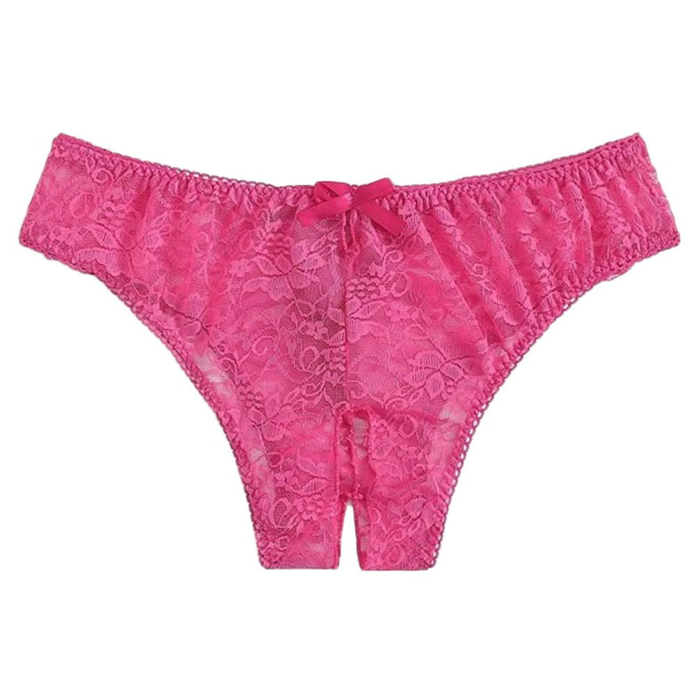Vivi Cieken 1pc Women Sexy Floral Lace Panty Underwear Brief Plus